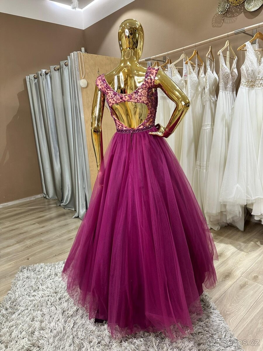 Maturitní šaty vel. S - 5