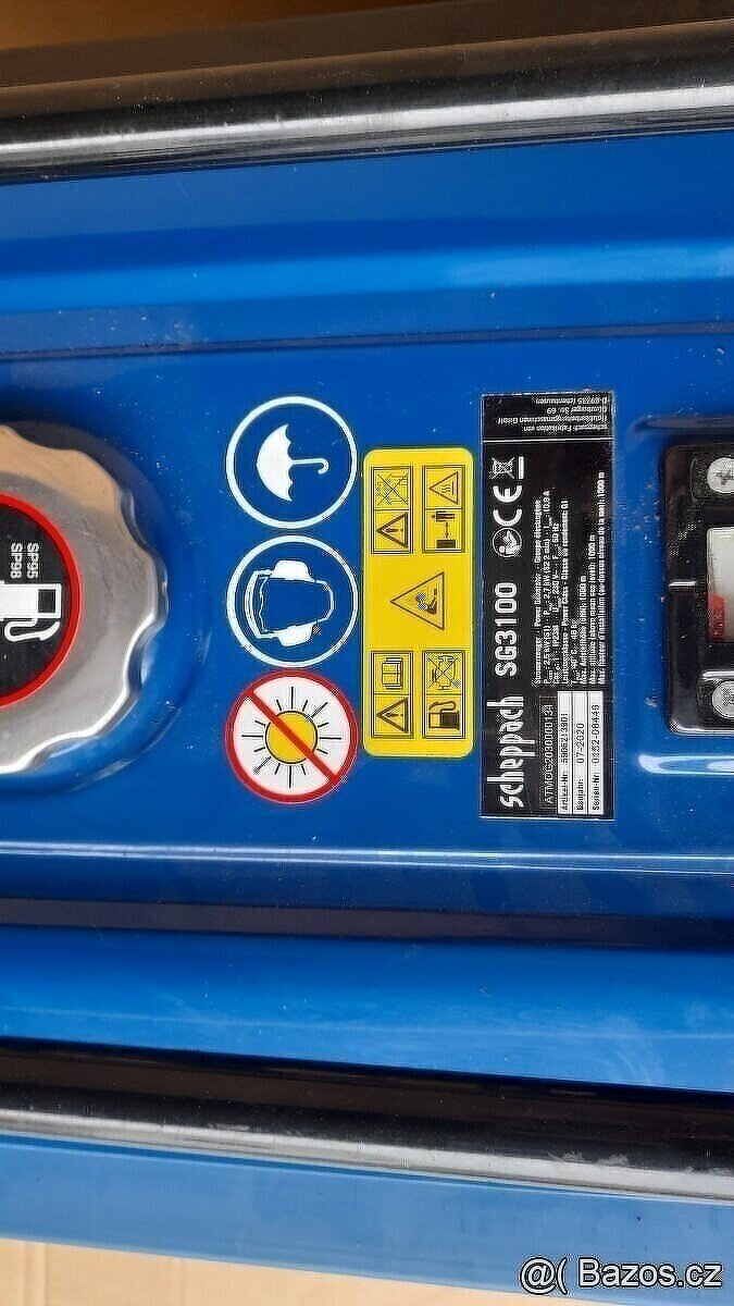 Elektrocentrála Scheppach SG 3100 - 5