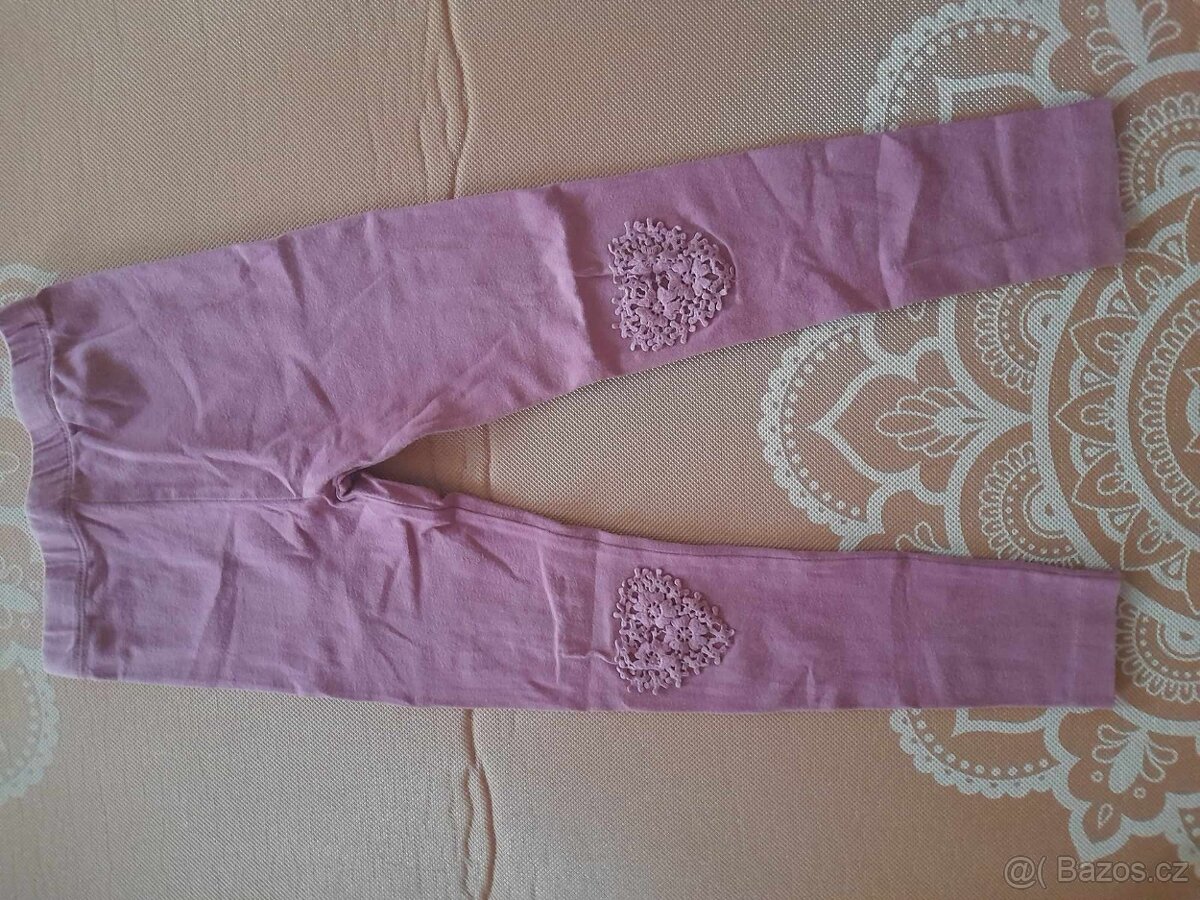 Dívka 4-6 let - Legíny, kalhoty, trička, šaty - 5