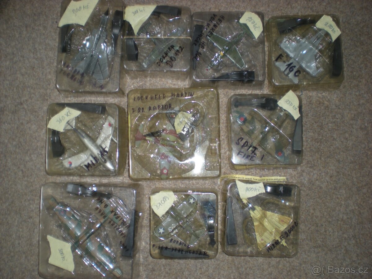 modely letadel kovove - 5