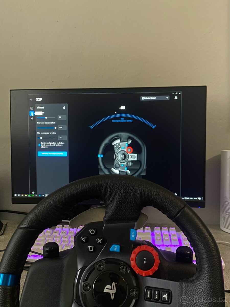 Volant Logitech G29 + řadící páka - 5