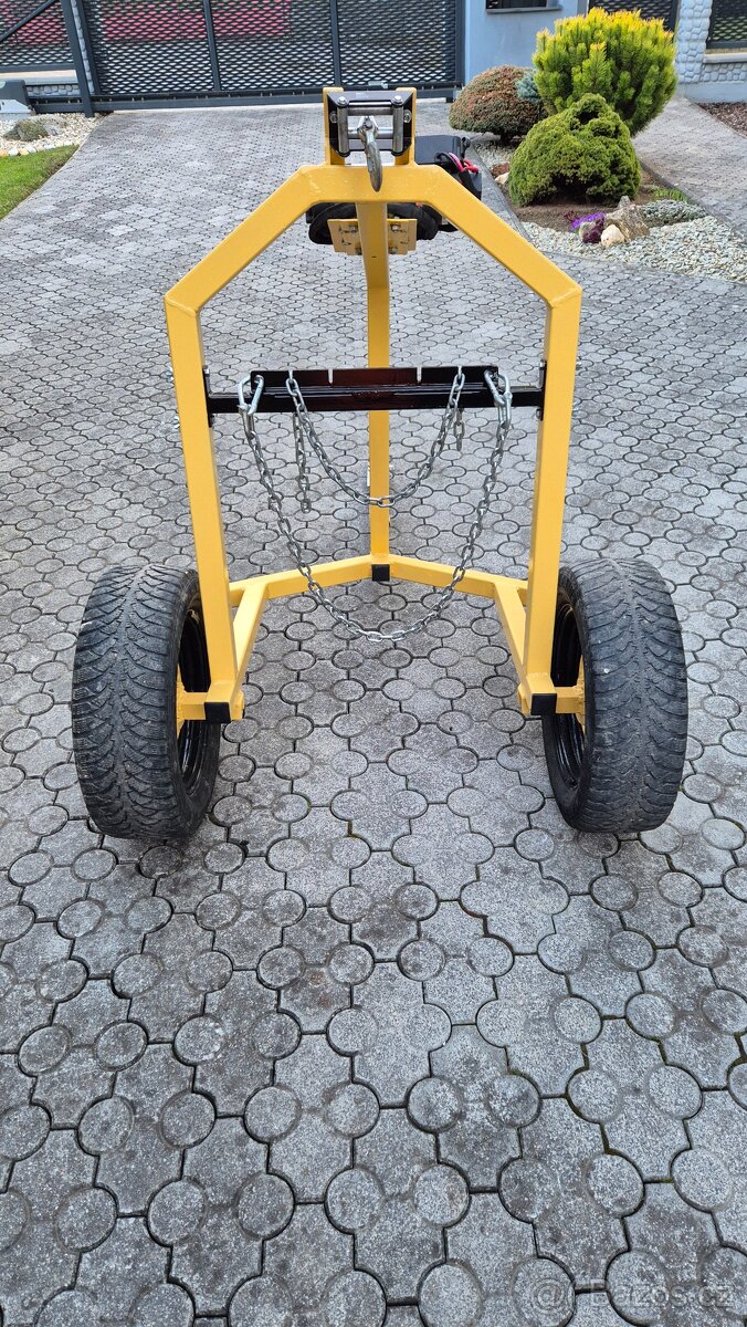 vyvazecka za ctyrkolku, vyvazecka dreva, stahovak klad - 5