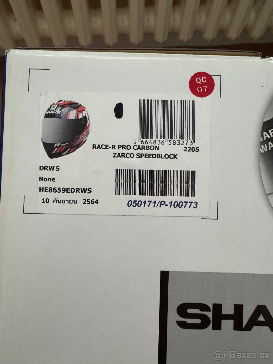 Shark Race-R Pro Carbon Replica Zarco vel. S - 5