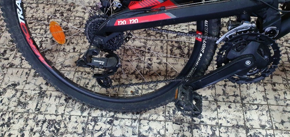 celodpružené horské kolo Rockrider ST520s , záruka - 5