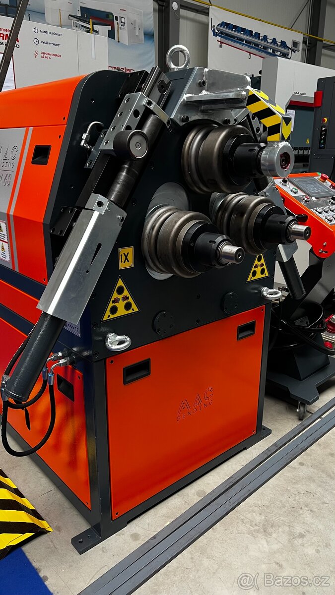 Hydraulická zakružovačka profilů MAC BENDING, model PBM 60 - 5