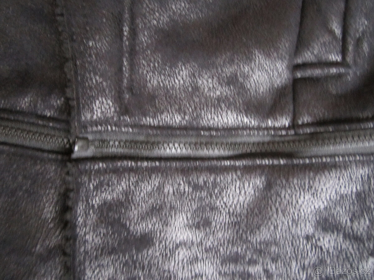 Dvě bundy v jedné, vzhled semiše, vel. S/M, podzimní/zimní - 5