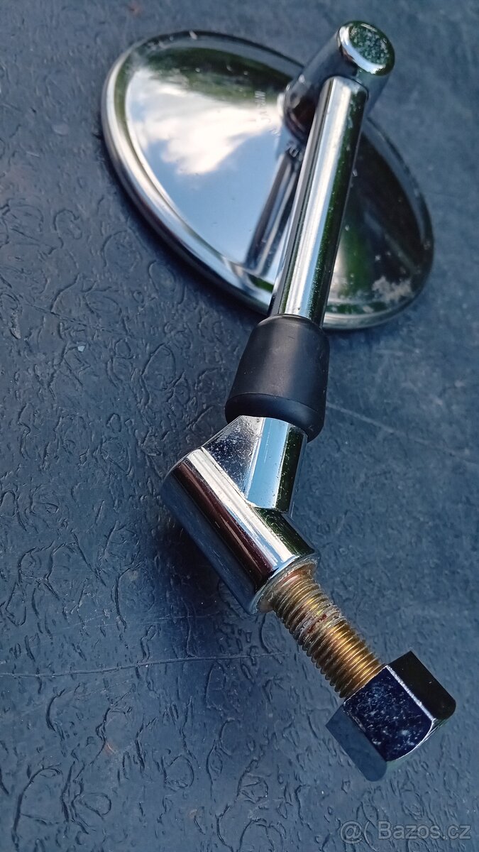 Prodám levé chrom zrcátko Suzuki - 5