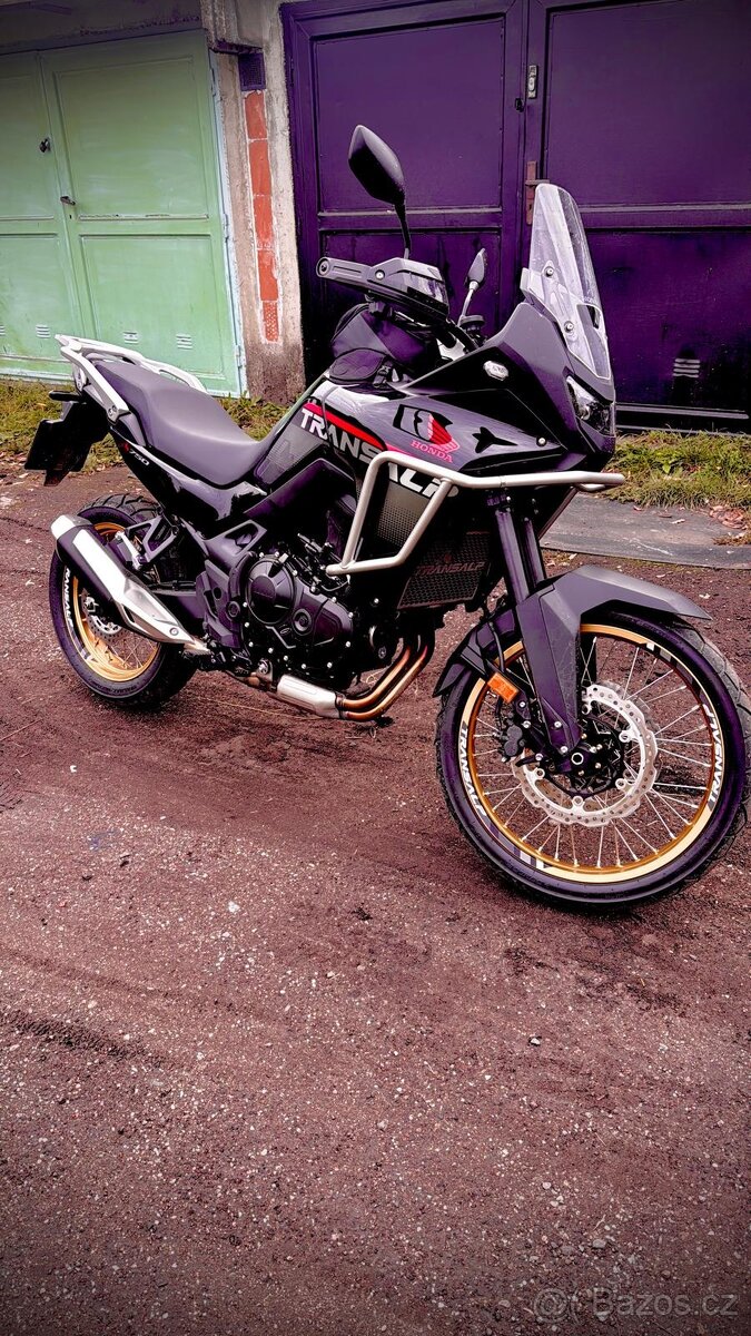Honda Transalp padací rám horní originál nový - 5