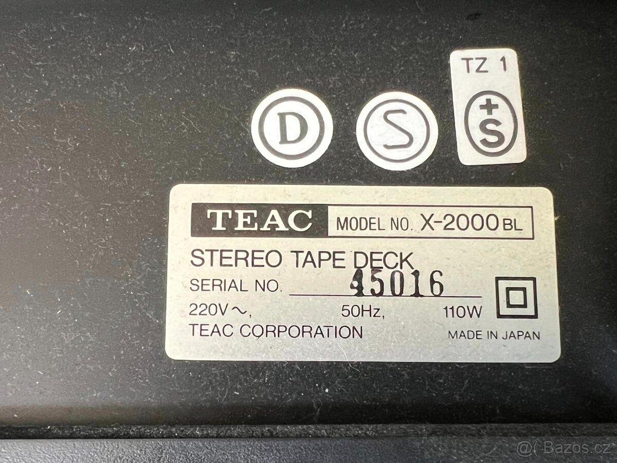 TEAC X-2000 BL - 5