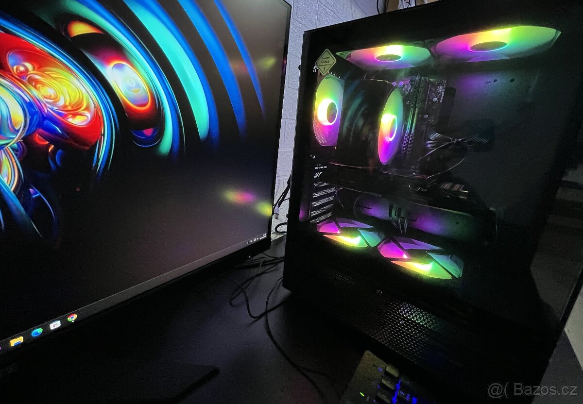 Herní PC--Záruka--Intel i5--RX590 8Gb--SSD--Wi-Fi - 5