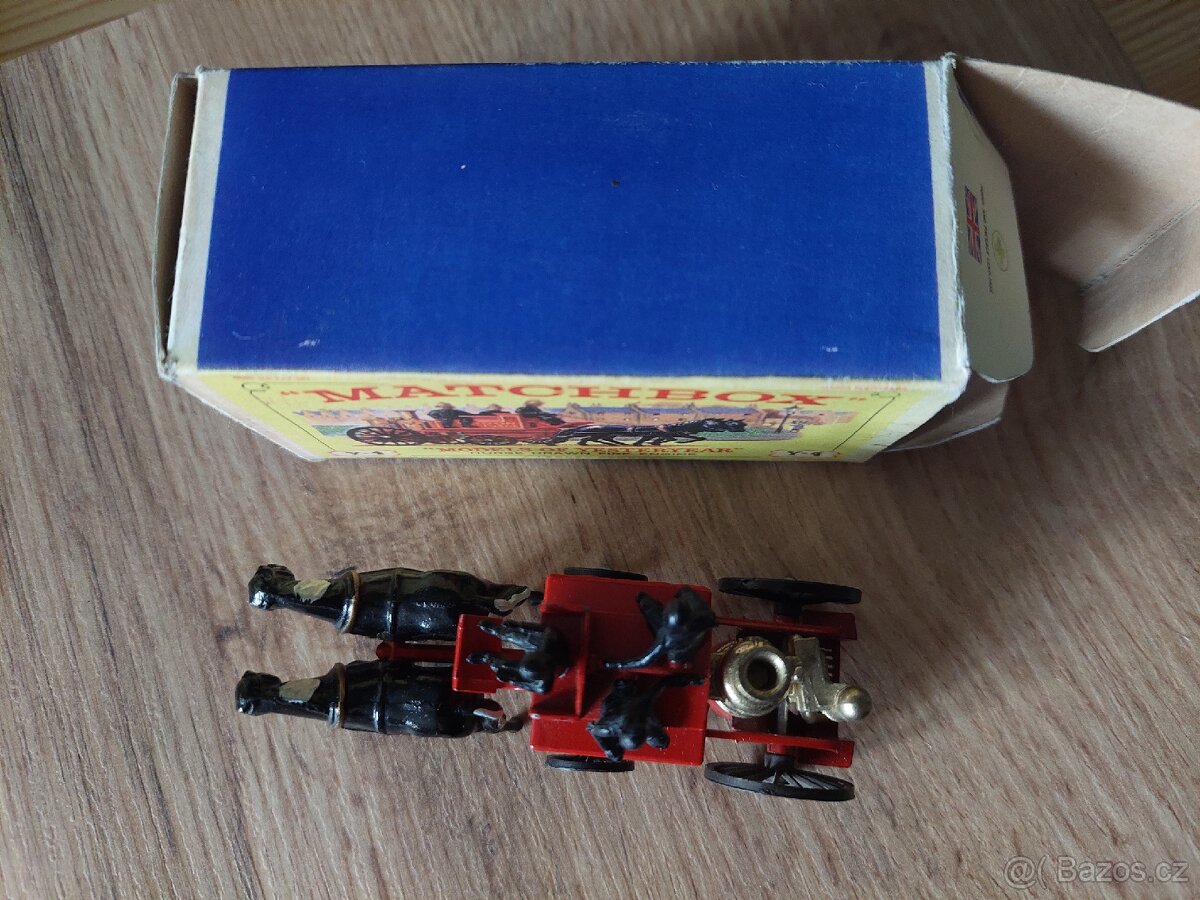 Matchbox yesteryear Y4Horse drawn fire engine - 5