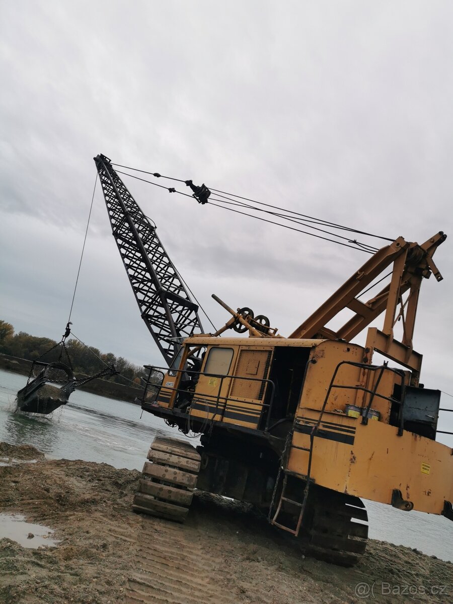 Weserhütte W180 Lanový bager - bažiňák - 5