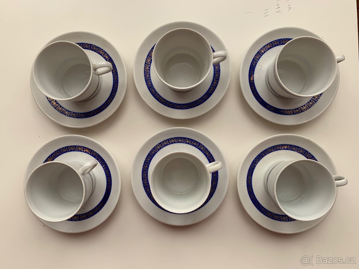 Porcelánová sada hrníčků - 5