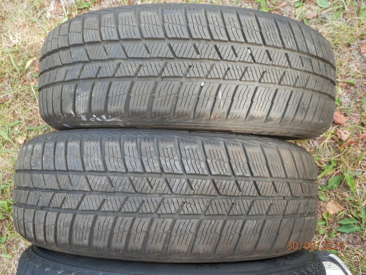 4xZimní gumy 2xBARUM 2xFIRSTSTOP 185/60 R14 4x7MM - 5