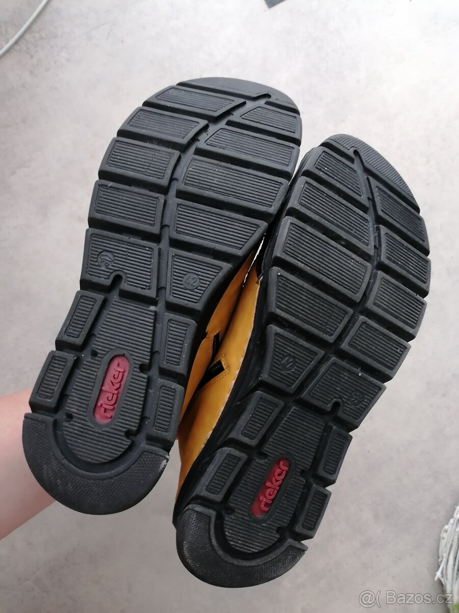 Dámské zimní boty Rieker, vel. 42 - 5