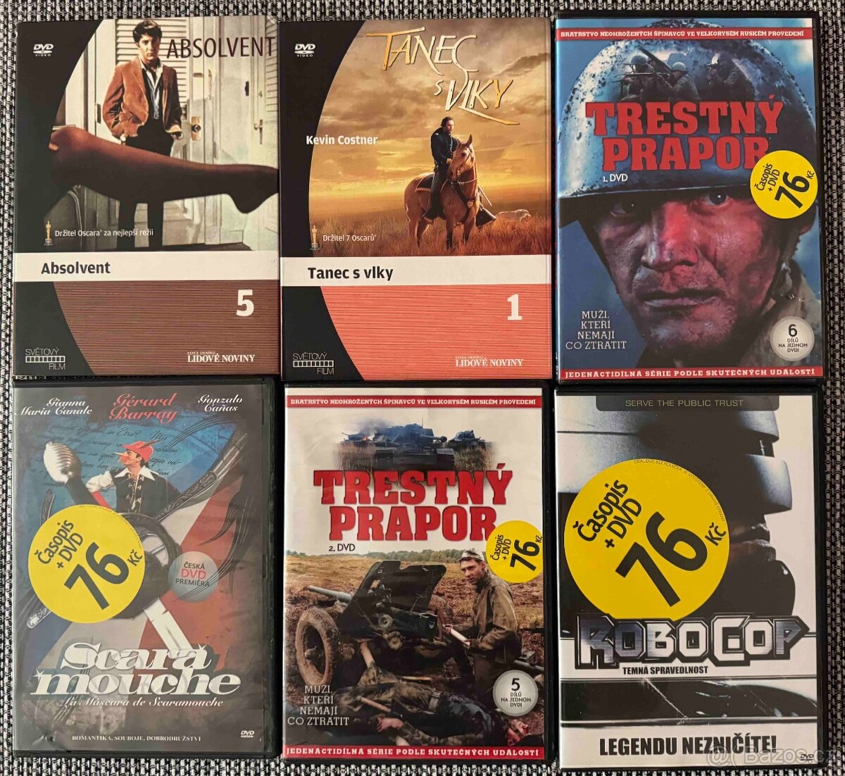 DVD filmy 1 - 5
