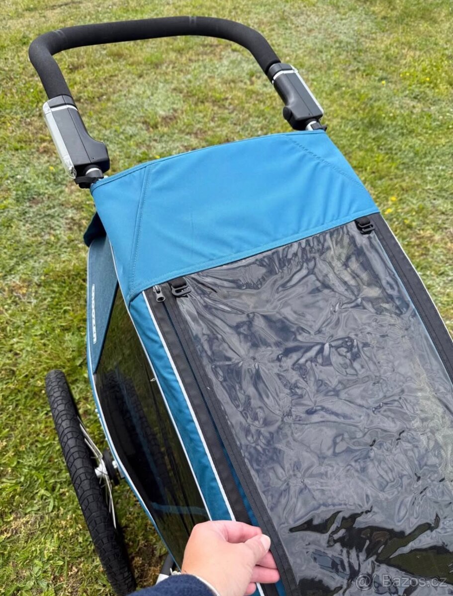 Croozer kid 2010 cyklovozík - 5
