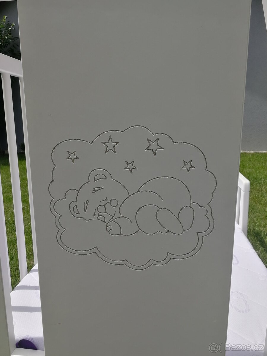 Dětská postýlka+ matrace - 5