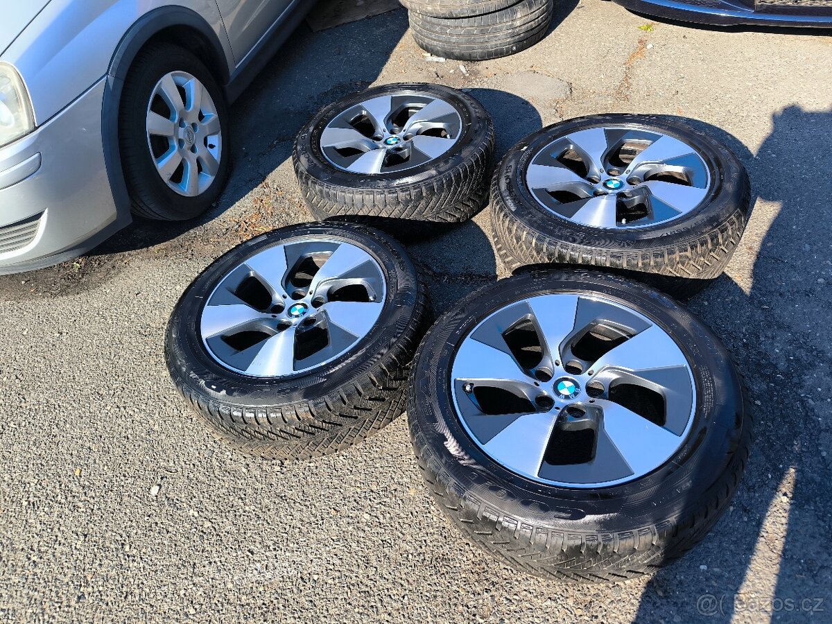 ALU orig. BMW 2x112 R17 + celoroční pneu GOOD YEAR - 5
