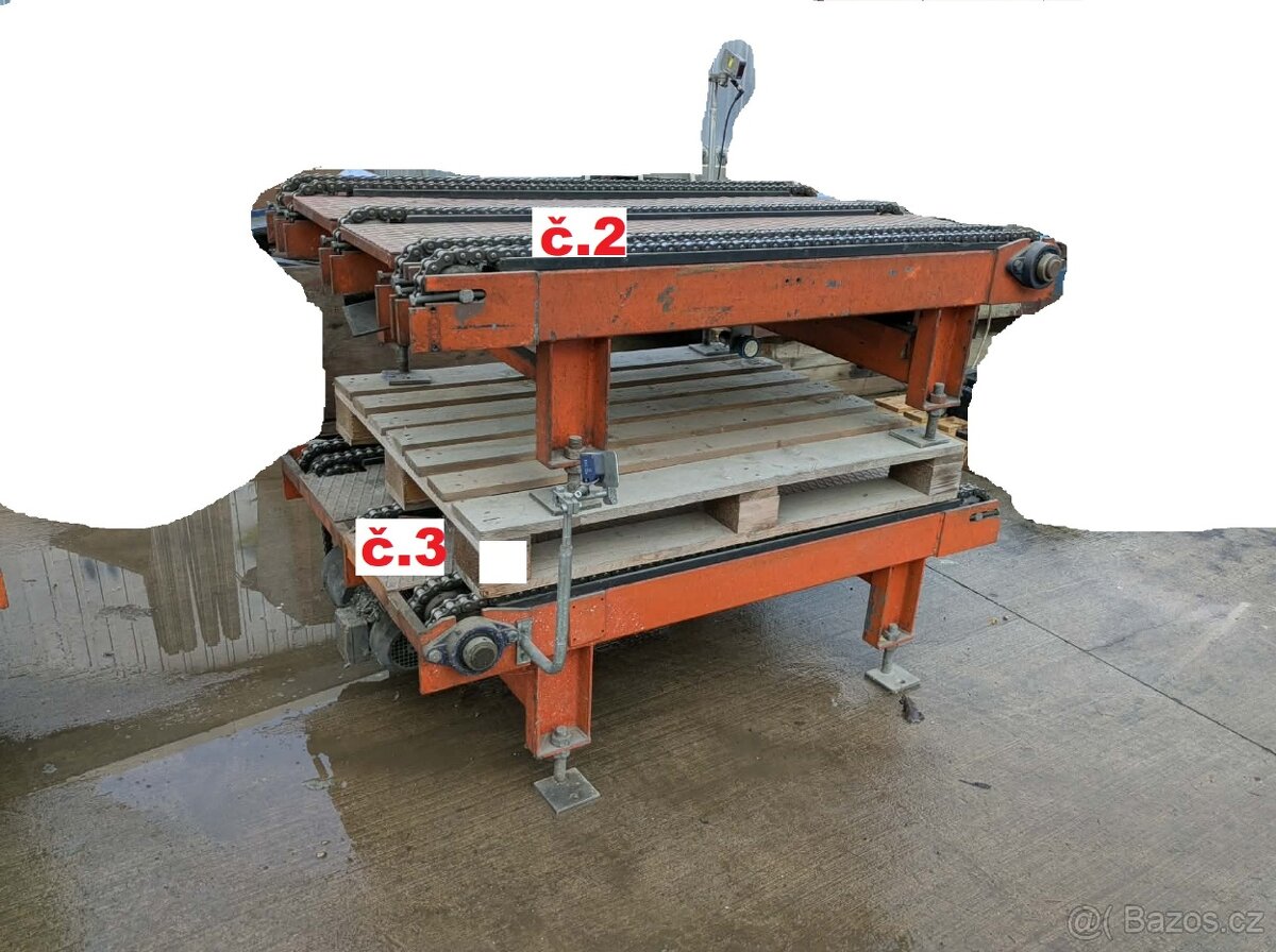 Reťazový dopravník 5x zachovalý - 5