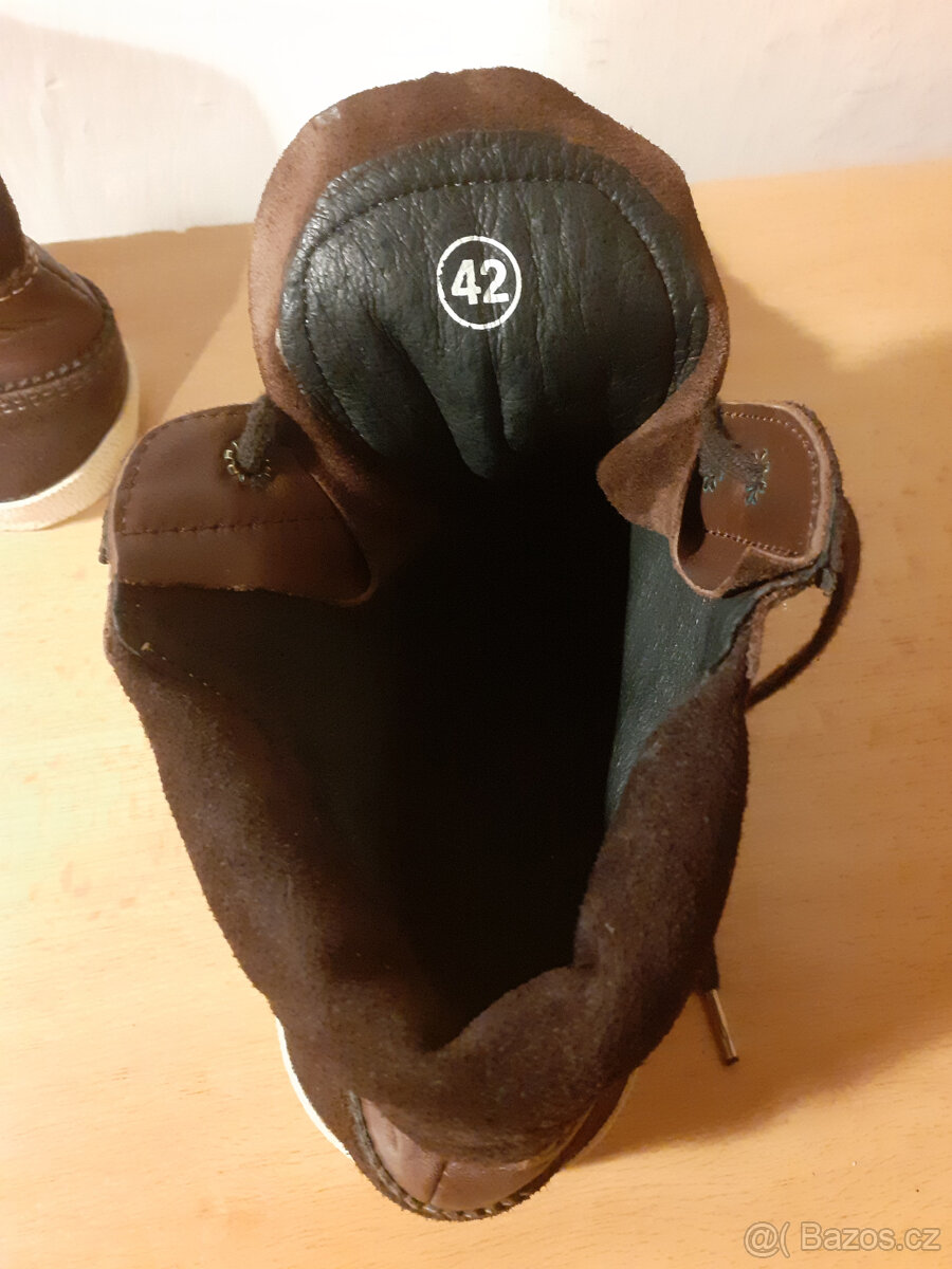 Kožené boty Goliath 42 - 5