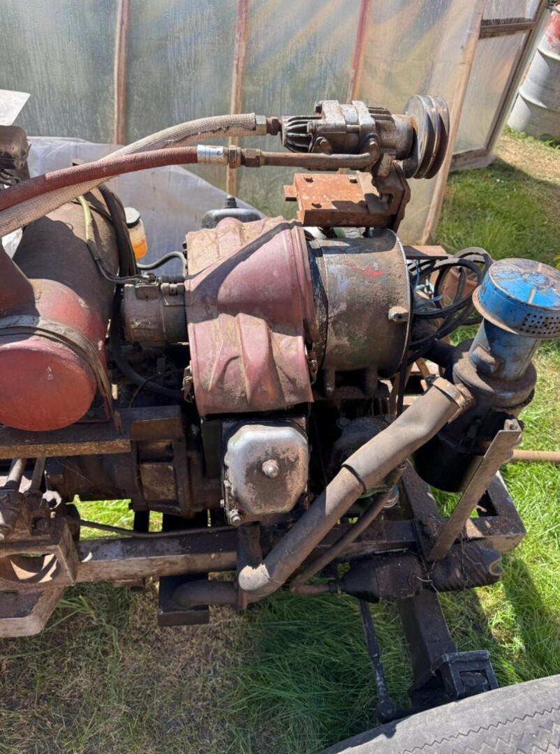 Domácí traktor vlastní výroby - 5