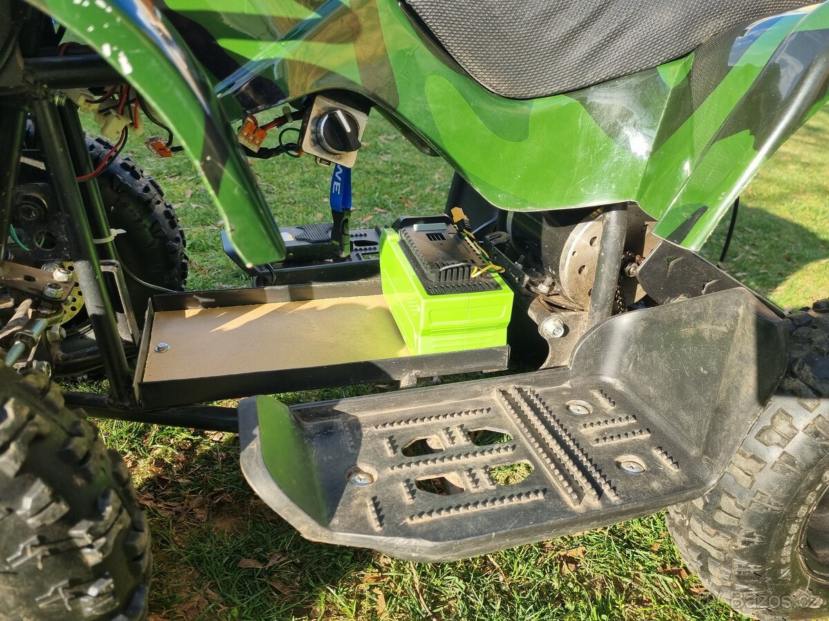 Dětská elektročtyřkolka Torino, 800W, až 30 km/h⭐