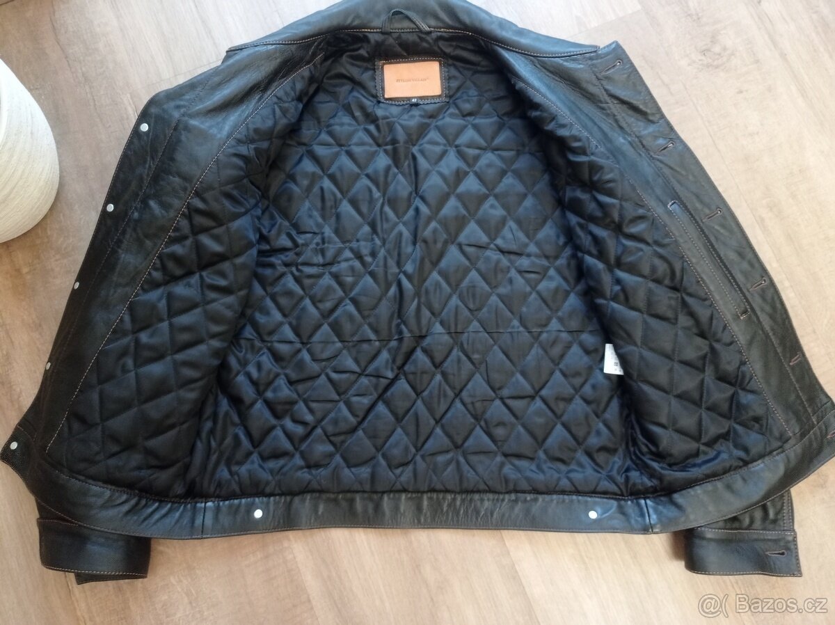 Kožená bunda z jehnětiny - M - jako nová - 5