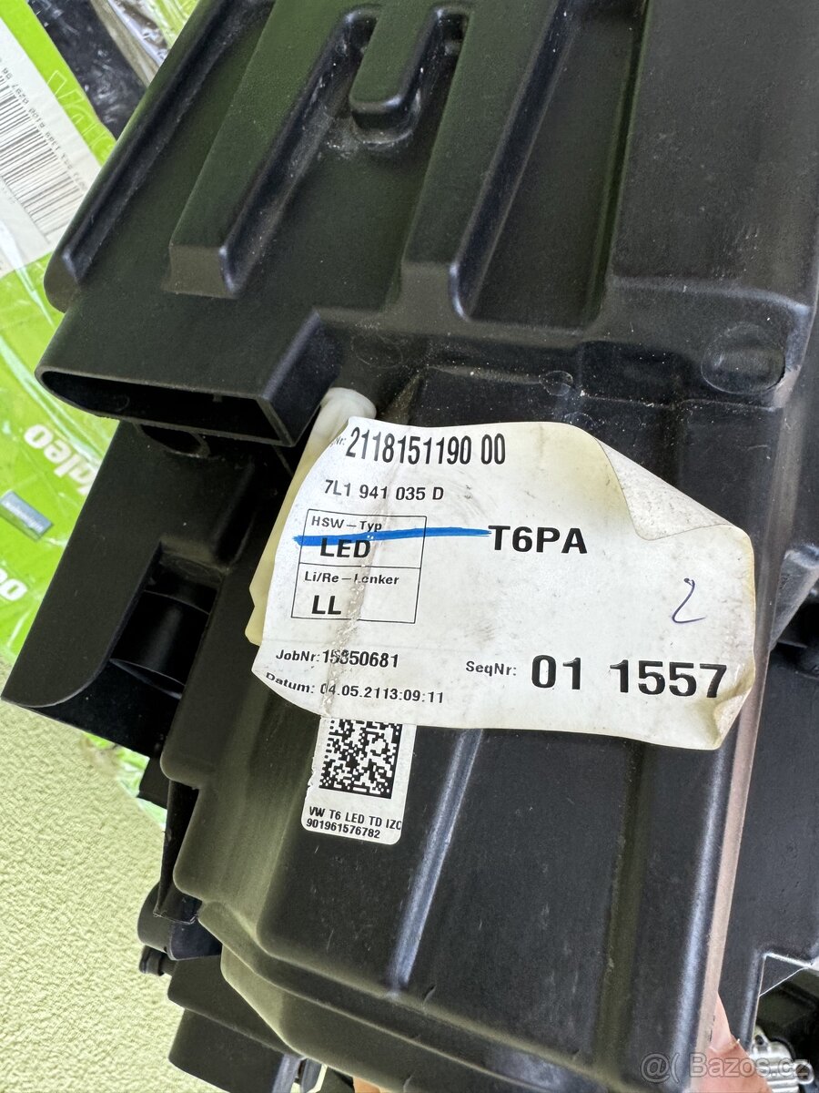 Přední světla vw transportér t6.1 full led - 5