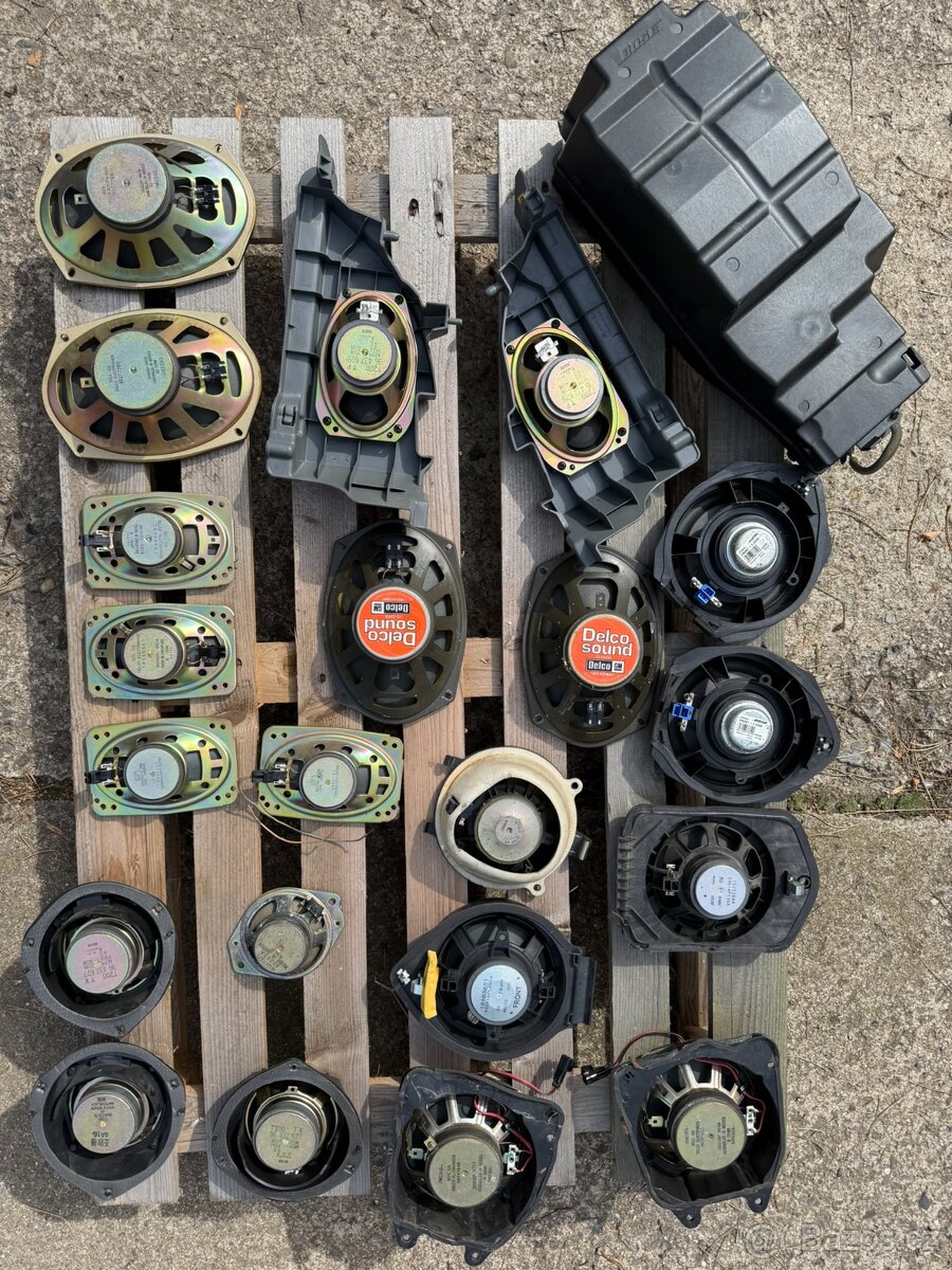 Auto reproduktory Delphi, Bose, různé - 5