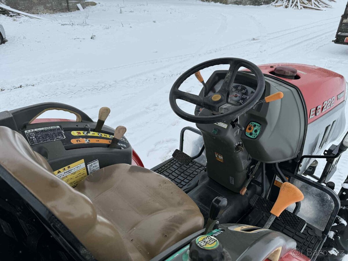 JAPONSKÝ MALOTRAKTOR YANMAR EG222D 4X4 - 5