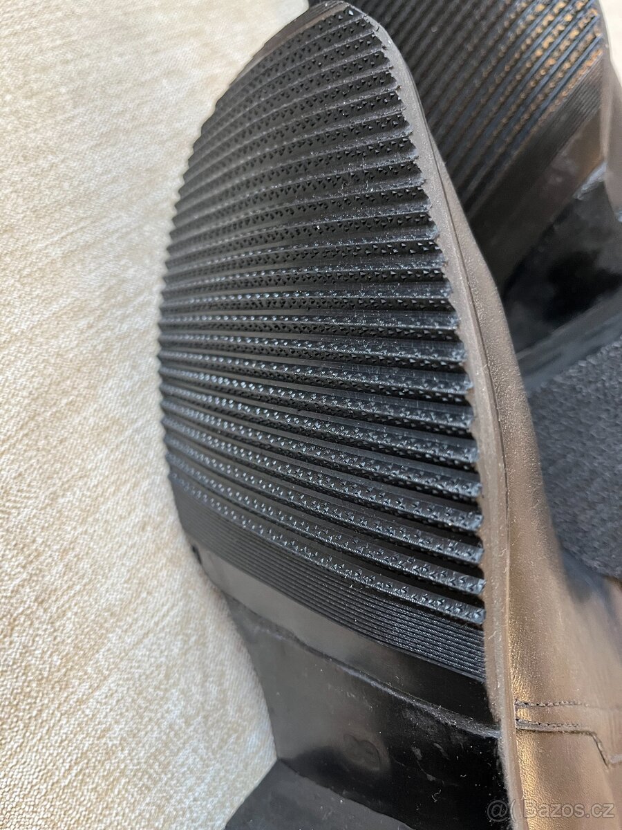 Kožené kozačky zn. Vaga Bond - 5