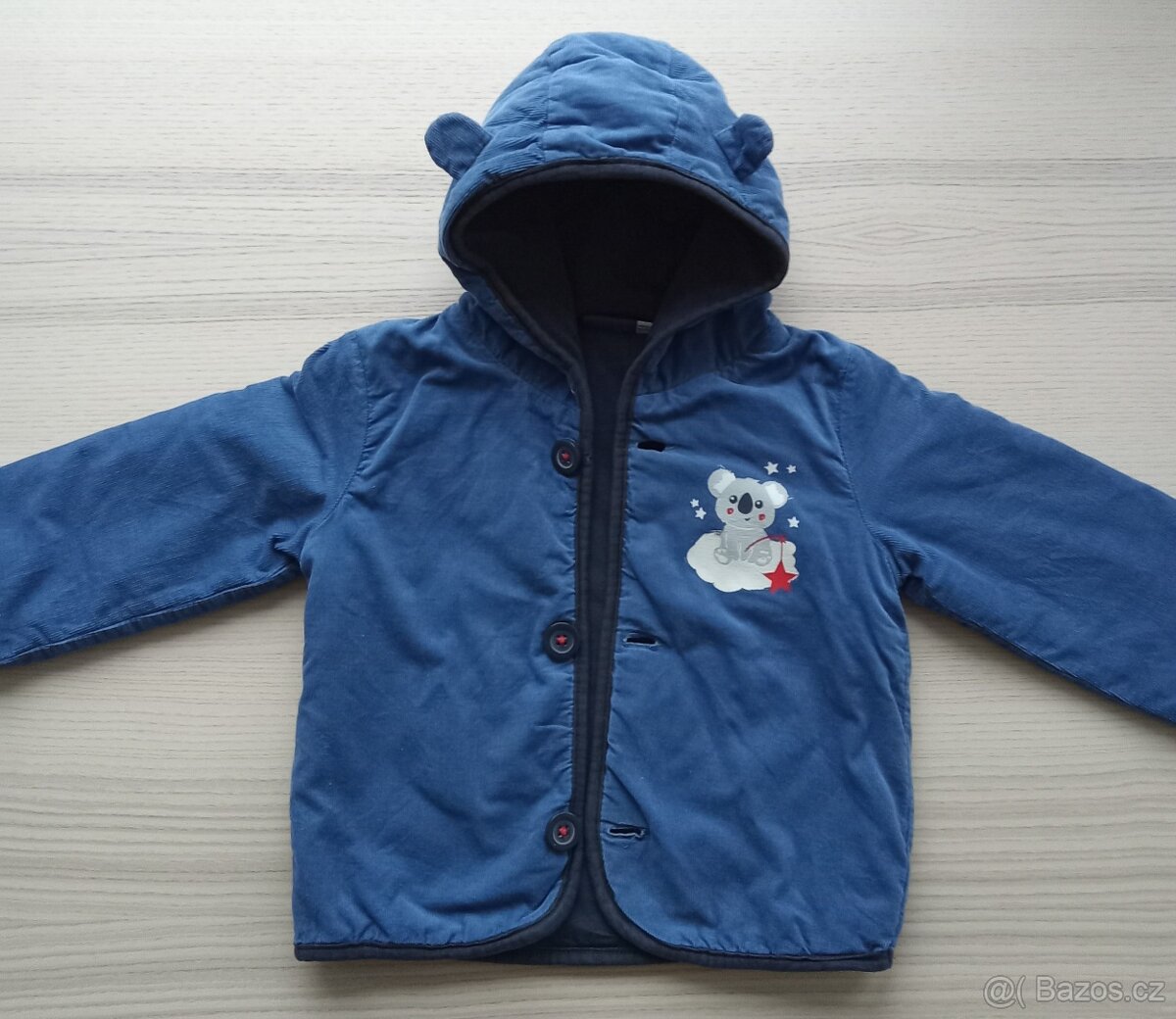 Jarní manšestrová bundička - 5