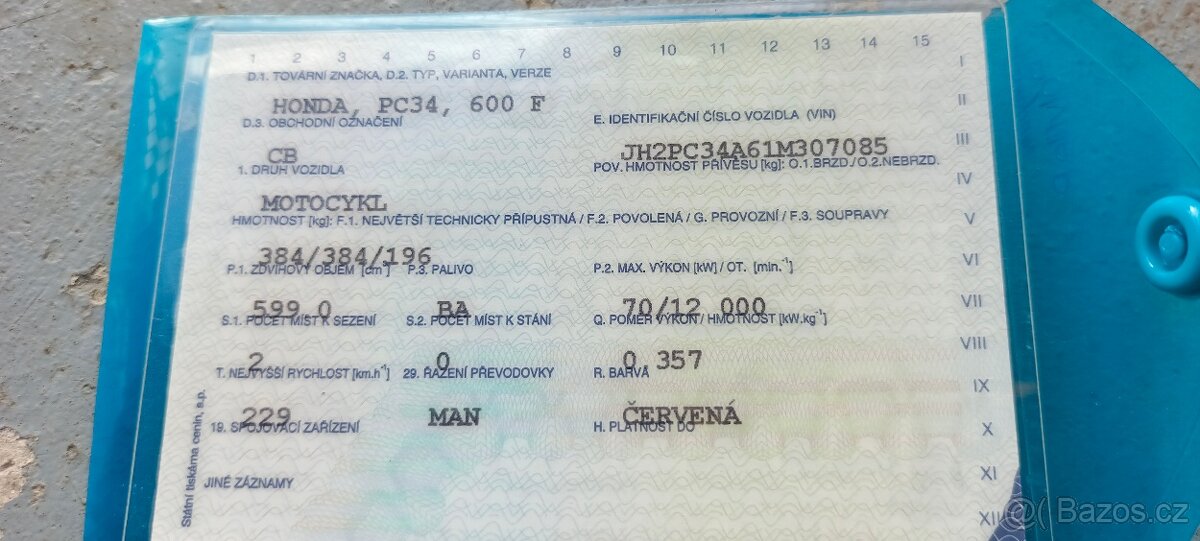 Honda cb600 hornet - 5