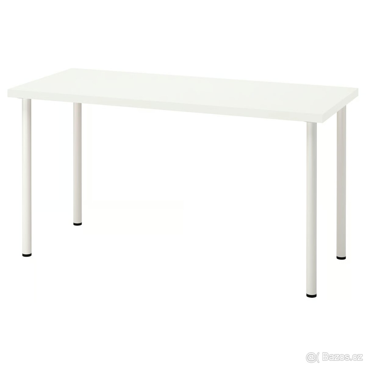 Pracovní stůl bilý 150x75cm - 5