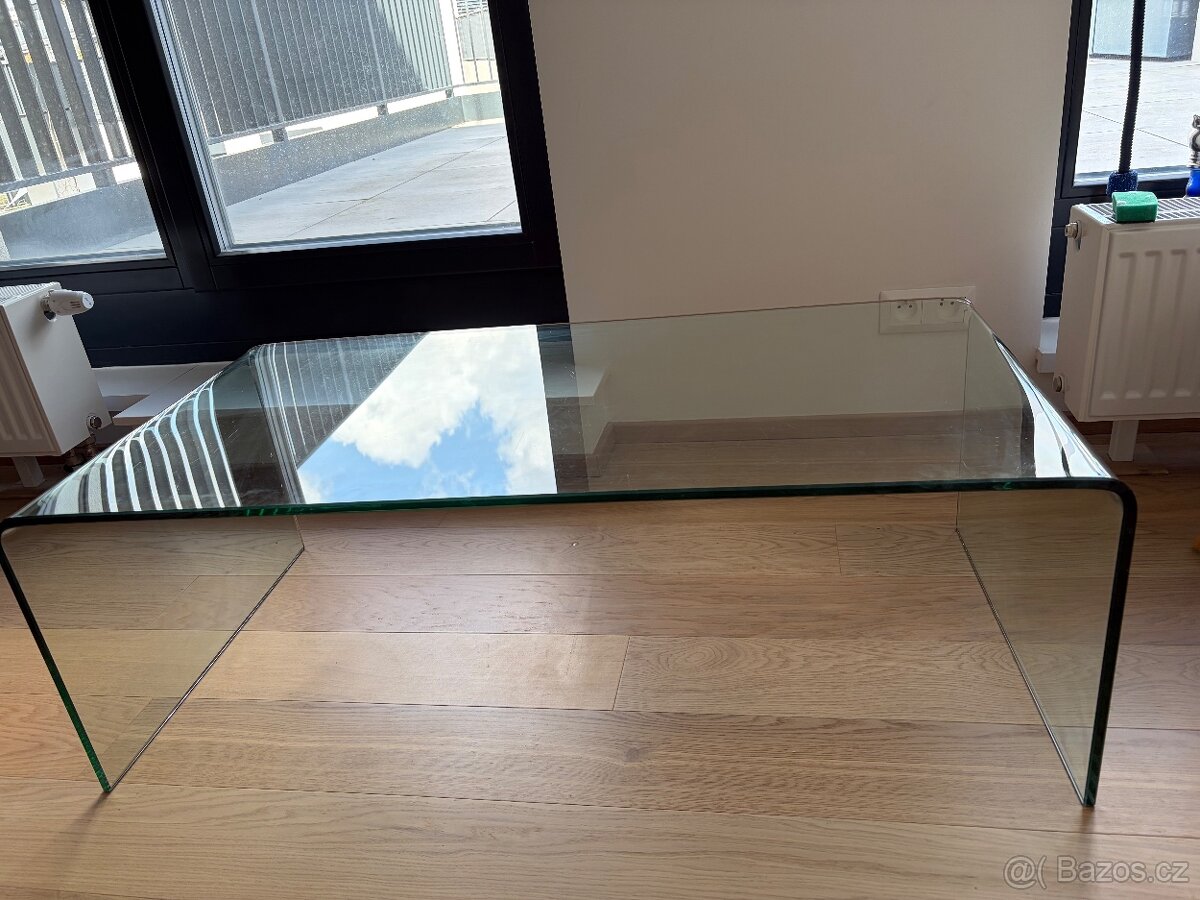 Skleněný konferenční stolek - 5