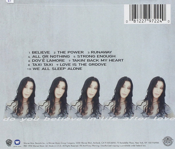 Prodám různé zahraniční CD Cher,C.C.Catch: - 5