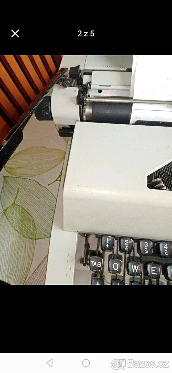 Psací stroj kufrikovy - 5