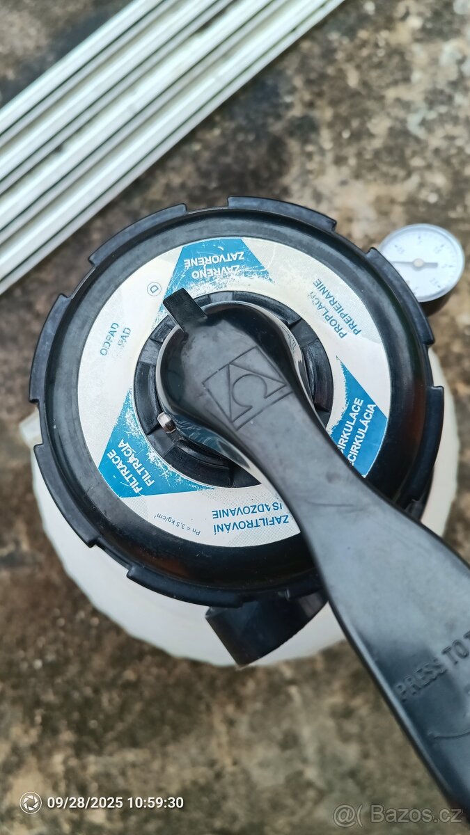 Filtrační nádoba Cantabric Top, 400 mm 6 m3 - 5