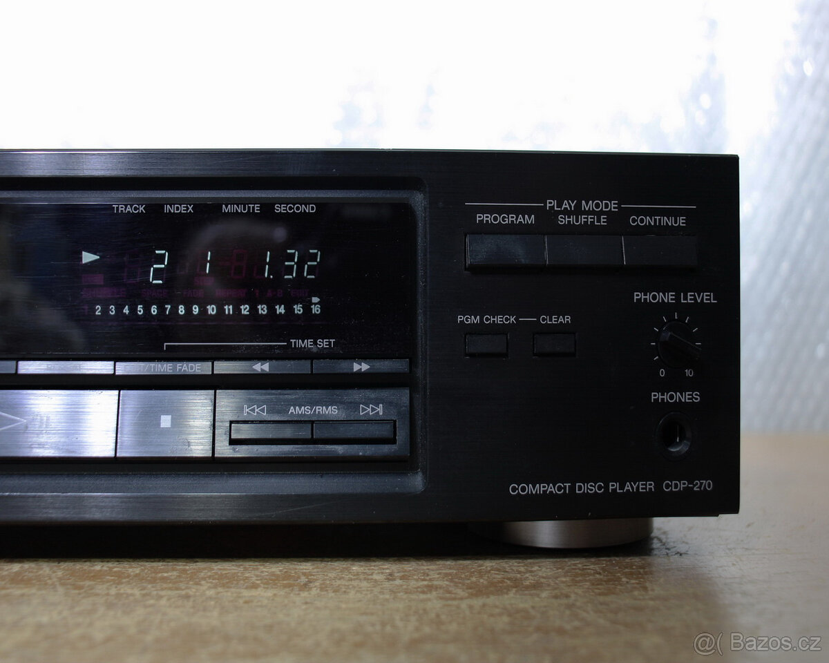 CD přehrávač Sony CDP 270. - 5