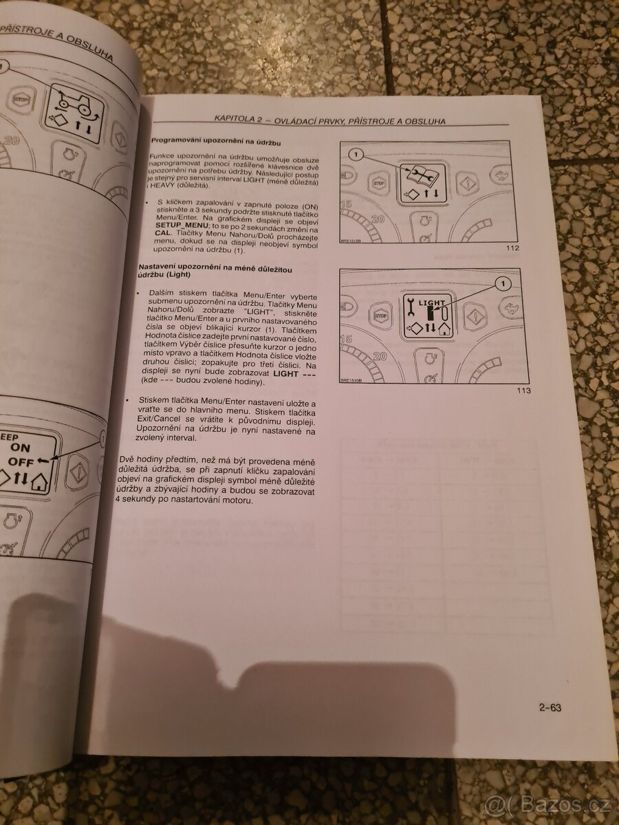 Manuál obsluhy, návod pro traktory Case Maxxum X-Line - 5