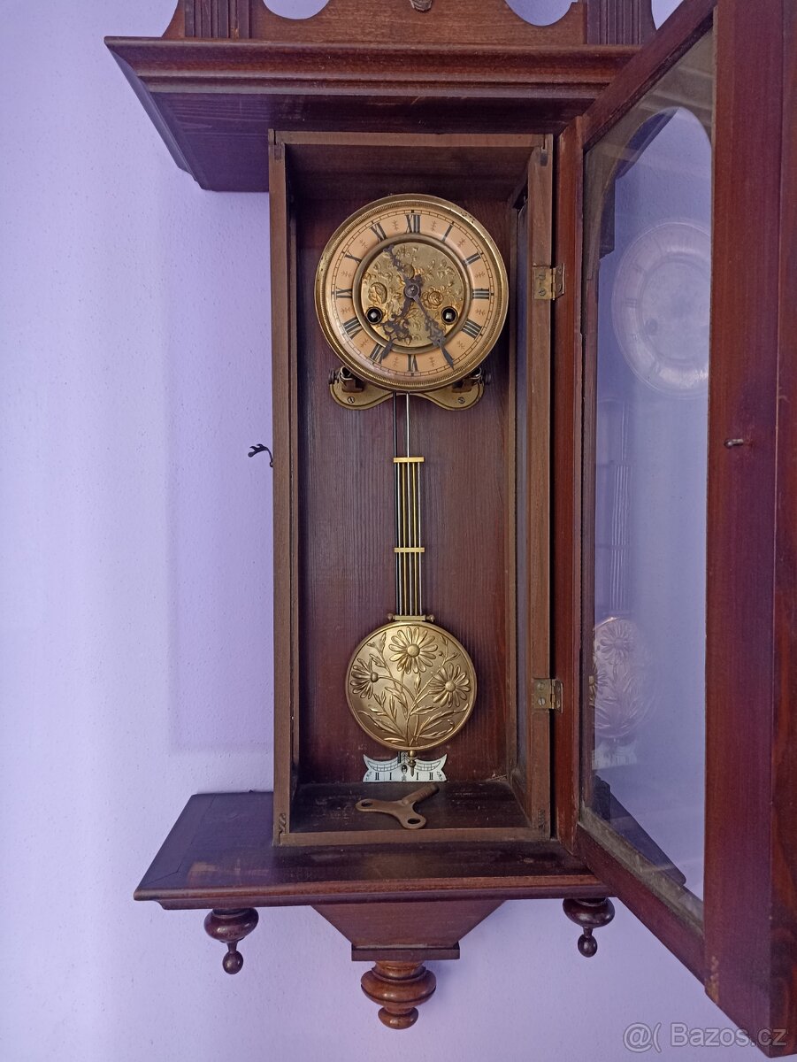 Starožitné nástěnné hodiny - 5