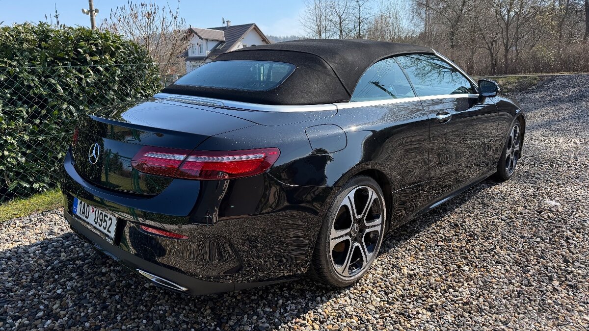 Mercedes-Benz E200 cabrio,AMG,BURM,Tažné,2x kola - 5