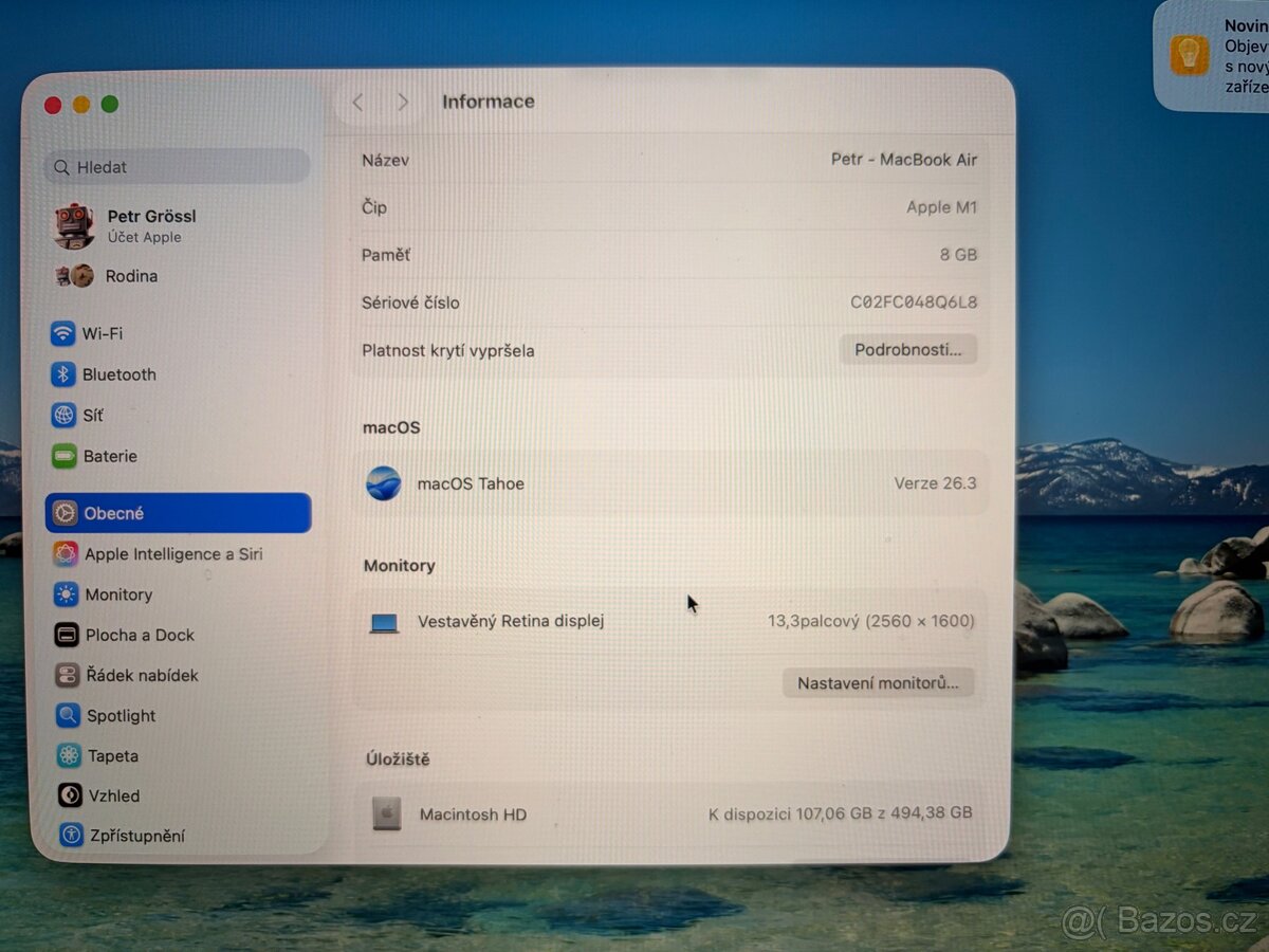 Apple MacBook Air M1 512 GB 8core GPU - 5