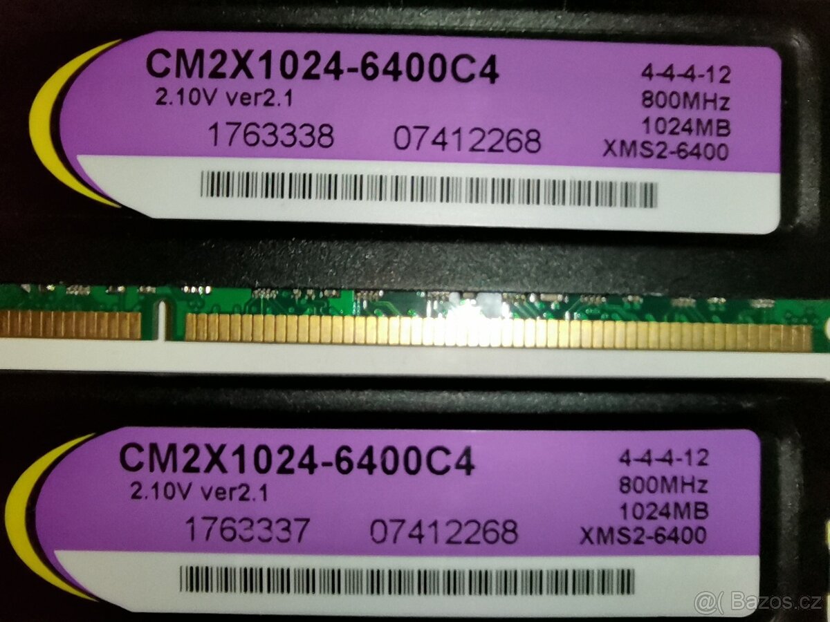 ADATA, CORSAIR DDR-2- 800MHz GAMING - 5
