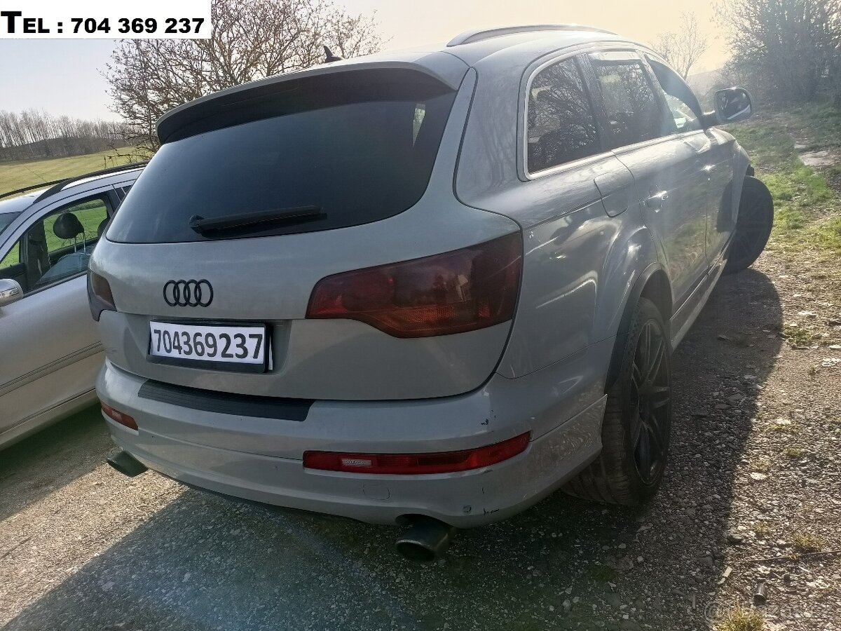 // AUDI Q7 3.0TDI S-Line 4x4 // DÍLY - 5