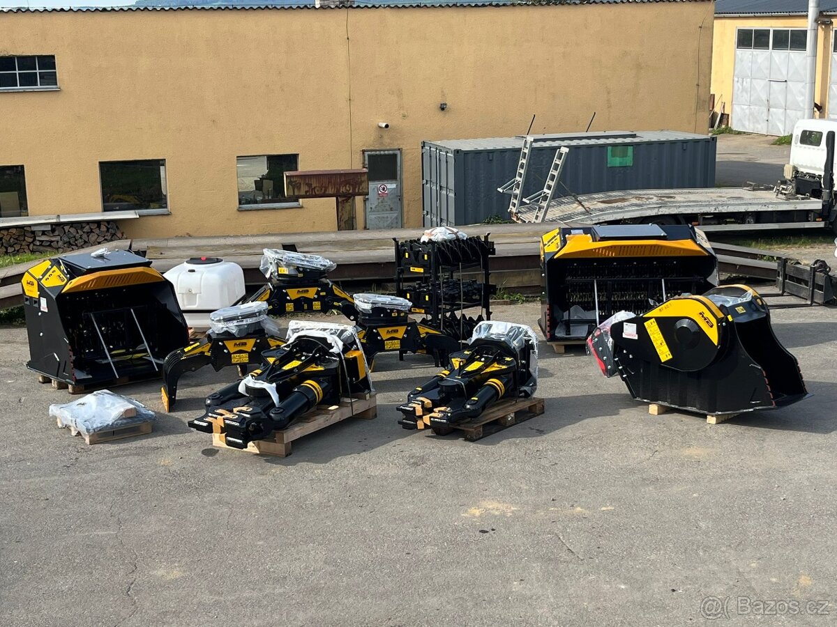 Třídící lžíce rotorová MB CRUSHER - 5