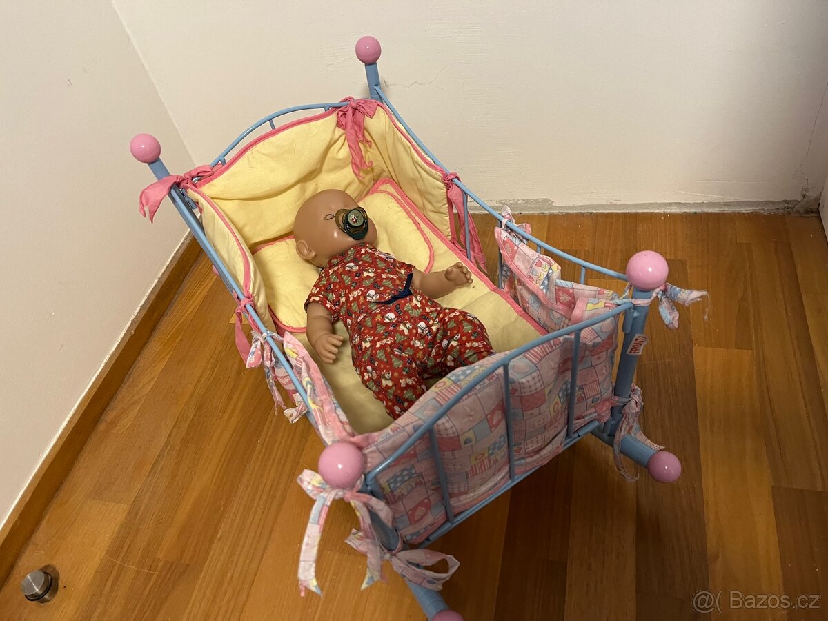 Postýlka s nebesy pro panenky - 5