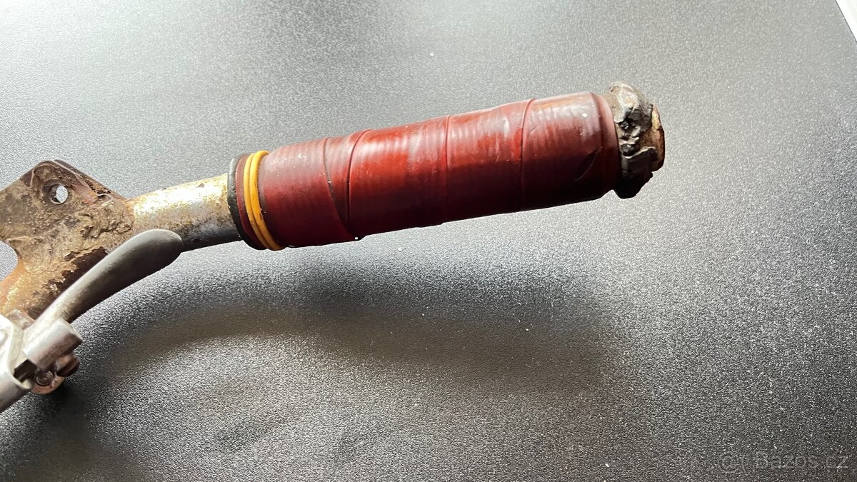 Řidítka s rukojetí plynu JAWA 175 250 Special Předválečná - 5