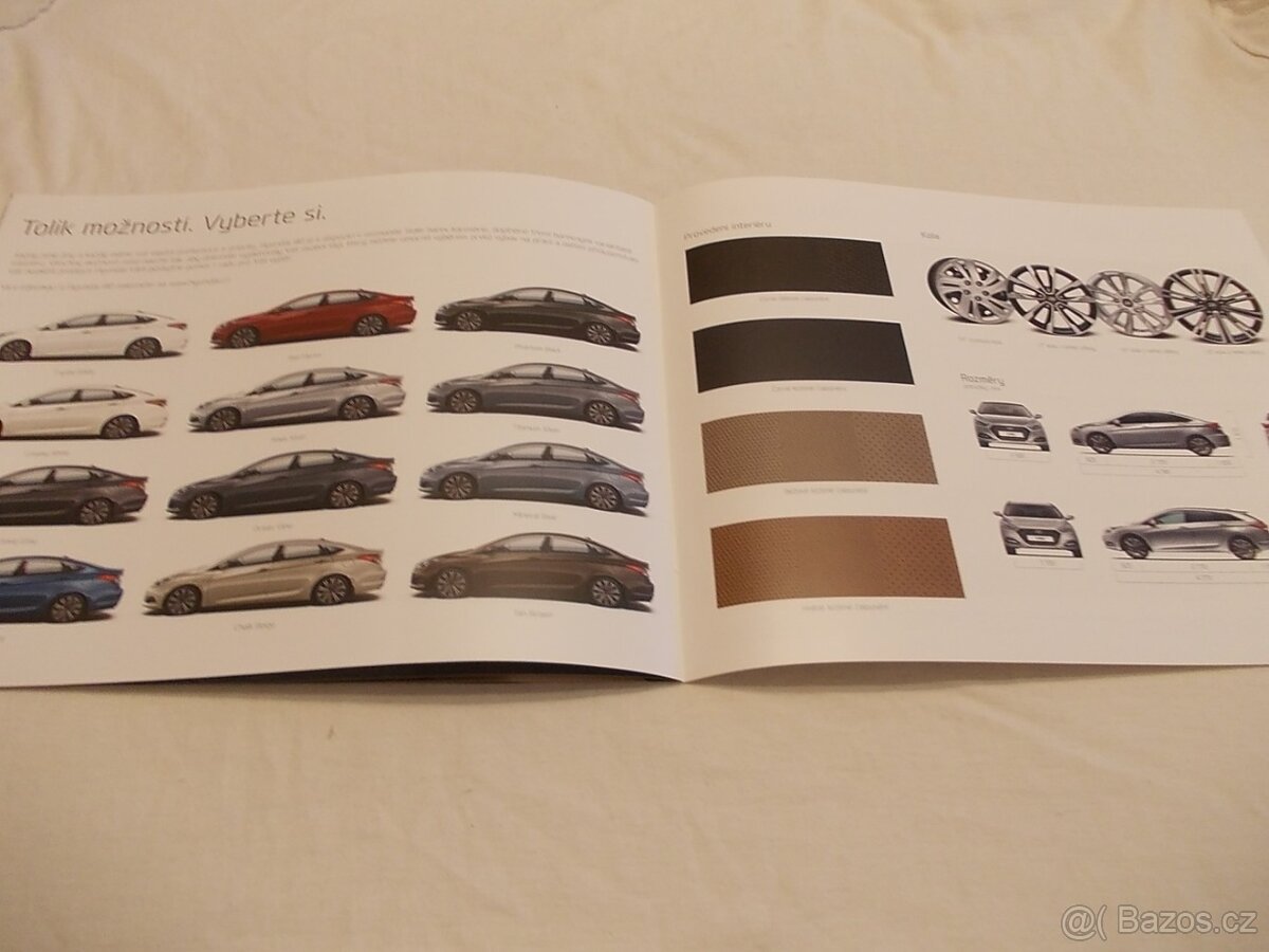 HYUNDAI i30 i40 - sada českých prospektů - 5